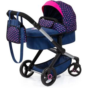 BAYER Xeo Doll Pram - Adjustable Handle, Converts to Sports Seat BAYER Xeo Doll Pram - Adjustable Handle, Converts to Sports Seat