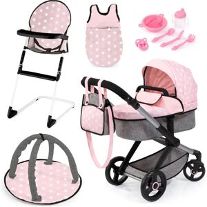 Bayer Xeo Doll's Stroller - Adjustable, Convertible, Doll Accessories Bayer Xeo Doll's Stroller - Adjustable, Convertible, Doll Accessories