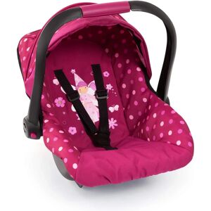 Bayer - Deluxe bilbarnstol med markis - Rosa Bayer - Deluxe bilbarnstol med markis - Rosa