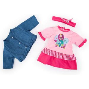 Bayer Puppenkleidungs-Set - Kleid, Jacke, Haarband - Puppenbekleidung 33-38cm Bayer Puppenkleidungs-Set - Kleid, Jacke, Haarband - Puppenbekleidung 33-38cm