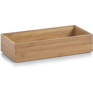 Zeller Aufbewahrungsbox - Natürlicher Bambus Mehrzweck-Organisator 30cm Zeller Aufbewahrungsbox - Natürlicher Bambus Mehrzweck-Organisator 30cm