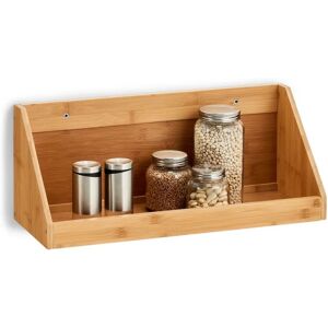 ZELLER Bambus Wandregal - 50x20x20 cm - Naturholz ZELLER Bambus Wandregal - 50x20x20 cm - Naturholz