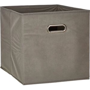 Caixa de Armazenamento Cinza Compacta Zeller - Caixa de armazenamento Caixa de Armazenamento Cinza Compacta Zeller - Caixa de armazenamento