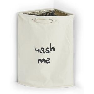 Zeller Present Wash me Panier à linge - Coin en polyester beige - Panier à linge - Publicité Zeller Present Wash me Panier à linge - Coin en polyester beige - Panier à linge - Publicité