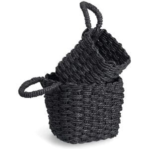 ZELLER PRESENT Panier de rangement - 15x15x15 cm - Panier avec poignée - Publicité ZELLER PRESENT Panier de rangement - 15x15x15 cm - Panier avec poignée - Publicité