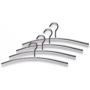 Zeller Stainless Steel Clothing Hanger - Model 17121 - Space-Saving & Durable Zeller Stainless Steel Clothing Hanger - Model 17121 - Space-Saving & Durable