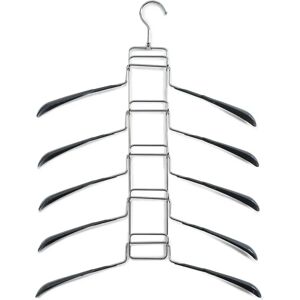 ZELLER Clothes Organizer Multi-Hanger - 43x58.5cm - Gray ZELLER Clothes Organizer Multi-Hanger - 43x58.5cm - Gray