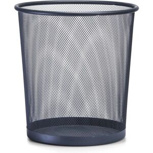 Zeller Czarny stalowy kosz na śmieci - 12L Zeller Czarny stalowy kosz na śmieci - 12L