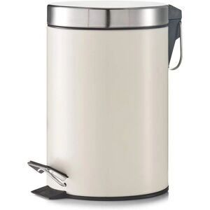 ZELLER PRESENT White Bathroom Waste Bin - 3L Compact hygienic trash can ZELLER PRESENT White Bathroom Waste Bin - 3L Compact hygienic trash can