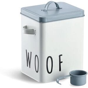 ZELLER PRESENT Woof Pojemnik na karmę - 16,2x25,8x23,4cm - Niebieski ZELLER PRESENT Woof Pojemnik na karmę - 16,2x25,8x23,4cm - Niebieski