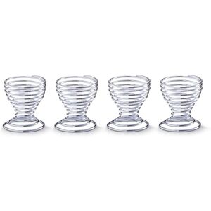 Ensemble de Support à œufs en Métal ZELLER - 4 pcs - Publicité Ensemble de Support à œufs en Métal ZELLER - 4 pcs - Publicité