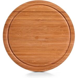 Planche à découper ronde en bambou ZELLER - Accessoire cuisine Planche à découper ronde en bambou ZELLER - Accessoire cuisine