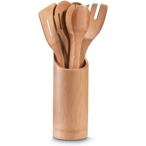 Set di accessori da cucina in bambù Zeller - Resistente e Salvaspazio Set di accessori da cucina in bambù Zeller - Resistente e Salvaspazio
