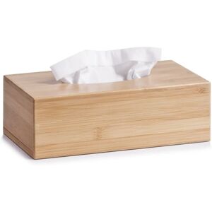 Boîte à mouchoirs en bambou naturel Zeller - Décoration écologique - Publicité Boîte à mouchoirs en bambou naturel Zeller - Décoration écologique - Publicité