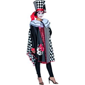 buttinette Poncho Pierrot - Unisex - 103cm - Satin & Polyester buttinette Poncho Pierrot - Unisex - 103cm - Satin & Polyester