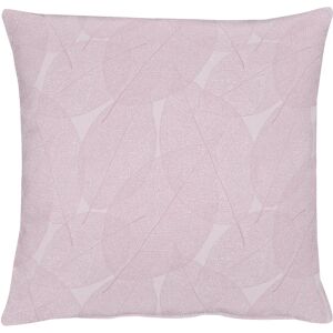 APELT 3301 Decorative Cushion - Leaf Pattern, Polyester Viscose, Lila APELT 3301 Decorative Cushion - Leaf Pattern, Polyester Viscose, Lila