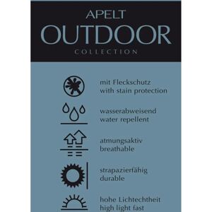 APELT 3961 Outdoor Tischdecke - Gelb, quadratisch, 88cm x 88cm APELT 3961 Outdoor Tischdecke - Gelb, quadratisch, 88cm x 88cm