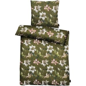 APELT Lilia Grüne Satin Bettwäsche - Bettwäsche APELT Lilia Grüne Satin Bettwäsche - Bettwäsche
