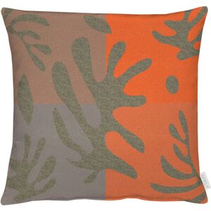 Apelt Dora Dekokissen - Jacquardstoff, Blattform, 48x48cm Apelt Dora Dekokissen - Jacquardstoff, Blattform, 48x48cm