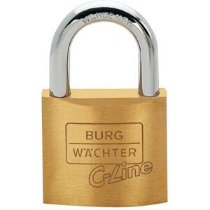 Burg-Wächter Messing Schloss - 40mm Schlüssel unterschiedlich Burg-Wächter Messing Schloss - 40mm Schlüssel unterschiedlich