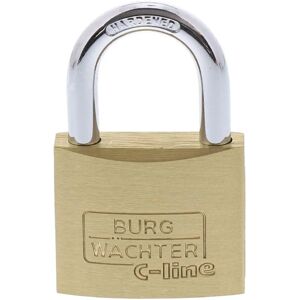 Burg Wächter Model 222 40 SB Brass Padlock - Padlock Burg Wächter Model 222 40 SB Brass Padlock - Padlock