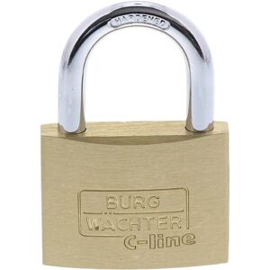 Burg Wächter Model 3061 Brass Padlock - Double Locking, 45mm Burg Wächter Model 3061 Brass Padlock - Double Locking, 45mm