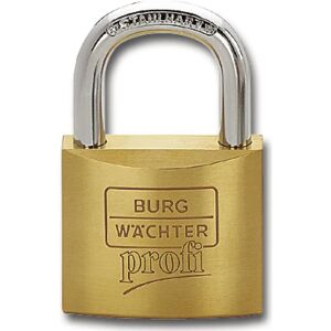 Cadenas en laiton BURG WACHTER - 50mm, 8mm épaisseur, 27mm hauteur - Publicité Cadenas en laiton BURG WACHTER - 50mm, 8mm épaisseur, 27mm hauteur - Publicité