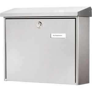 Burg-Wächter Stainless Steel Letter Box Amrum - Large Capacity, Weatherproof, EN 13724 Burg-Wächter Stainless Steel Letter Box Amrum - Large Capacity, Weatherproof, EN 13724