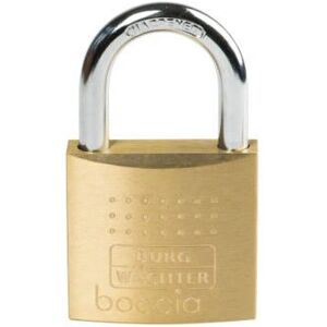 Burg Wächter Boccia 450 Padlock - Brass, Double Shackle, 4 Keys Burg Wächter Boccia 450 Padlock - Brass, Double Shackle, 4 Keys