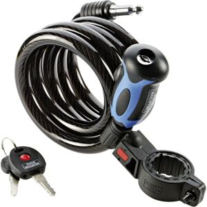 Burg-Wächter Bike Lock - 150cm Spiral Cable Lock with Keys Burg-Wächter Bike Lock - 150cm Spiral Cable Lock with Keys