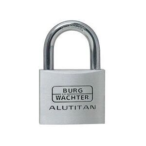 Burg Wächter Alutitan Vorhängeschloss - Doppelverriegelung - Rostfrei - 40mm Burg Wächter Alutitan Vorhängeschloss - Doppelverriegelung - Rostfrei - 40mm