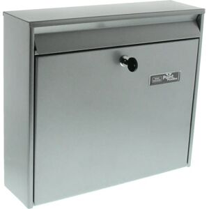 Burg Wächter Mail 5877 SI - Steel Mailbox with Key - European Standard EN 13724 Burg Wächter Mail 5877 SI - Steel Mailbox with Key - European Standard EN 13724