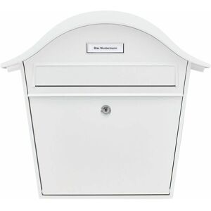 Burg-Wächter Holiday 5842 W Wandbriefkasten aus Stahl - Briefkasten Burg-Wächter Holiday 5842 W Wandbriefkasten aus Stahl - Briefkasten