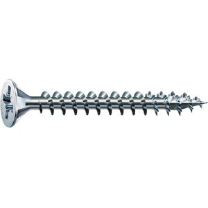 SPAX Zinc 4.5x45mm Universal Screw - Corrosion-Resistant, Pozidriv SPAX Zinc 4.5x45mm Universal Screw - Corrosion-Resistant, Pozidriv