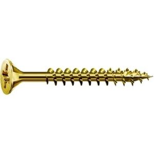 SPAX YellowX Universal Screws - Model 108102, Z2 Cross Drive, 80mm SPAX YellowX Universal Screws - Model 108102, Z2 Cross Drive, 80mm