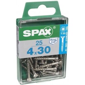 SPAX 4197000400301 Vis en bois Tête plate - Vis SPAX 4197000400301 Vis en bois Tête plate - Vis