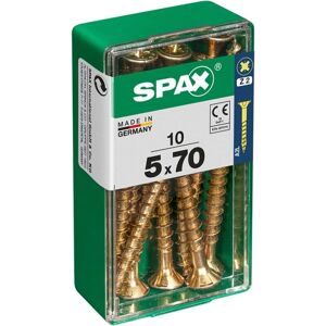 SPAX 4081020500701 Vis en Acier Boîte - Vis pour Bois SPAX 4081020500701 Vis en Acier Boîte - Vis pour Bois