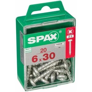 SPAX - Modèle 6X30 - Vis universelles - Acier - Publicité SPAX - Modèle 6X30 - Vis universelles - Acier - Publicité
