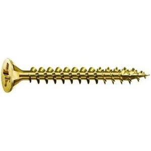 SPAX 1081020350123 - Universal Screw - Star plus, 4CUT, Yellow Zinc, Full Thread - Screw SPAX 1081020350123 - Universal Screw - Star plus, 4CUT, Yellow Zinc, Full Thread - Screw