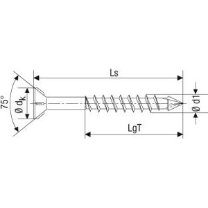 SPAX -Star Plus M, MDF Screws 50mm - Screws/Bolts SPAX -Star Plus M, MDF Screws 50mm - Screws/Bolts
