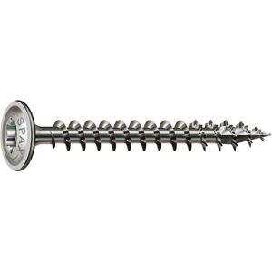 Spax Stainless Steel 6x60mm Screws - Universal, T-STAR Plus, Full Thread Spax Stainless Steel 6x60mm Screws - Universal, T-STAR Plus, Full Thread