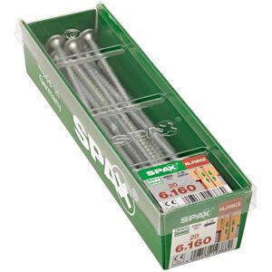 SPAX Steel Wood Screw 6x160 mm - Partial Thread T30 Wirox SPAX Steel Wood Screw 6x160 mm - Partial Thread T30 Wirox