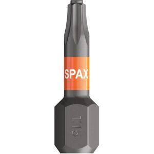 SPAX T15 Screwdriver Bit - Orange, 25mm, T-STAR Plus SPAX T15 Screwdriver Bit - Orange, 25mm, T-STAR Plus
