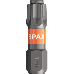 SPAX T40 Screwdriver Bits - 5 pcs - Precision fit, orange - Type T-STAR SPAX T40 Screwdriver Bits - 5 pcs - Precision fit, orange - Type T-STAR