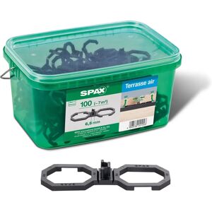 Spax 6,5 mm Distanzatori e aeratori per terrazze - 100 pezzi Spax 6,5 mm Distanzatori e aeratori per terrazze - 100 pezzi