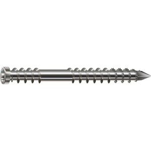 SPAX A4 Stainless Steel Deck Screw - T25 Cylinder Head - Fixing Thread SPAX A4 Stainless Steel Deck Screw - T25 Cylinder Head - Fixing Thread