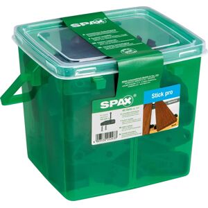 SPAX Stick pro - Weatherproof Terrace Fixing Kit for Wood & Aluminum - 40/120 pcs SPAX Stick pro - Weatherproof Terrace Fixing Kit for Wood & Aluminum - 40/120 pcs