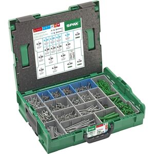 SPAX Elektriker-Set L-BOXX Stor - 1456 stk SPAX Elektriker-Set L-BOXX Stor - 1456 stk