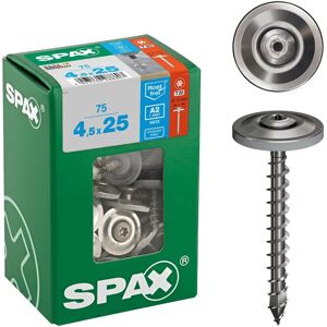 SPAX 4587000450257 Rustfrit stål gipsvægsskruer 4,5 mm x 25 mm T-STAR plus 75 stk SPAX 4587000450257 Rustfrit stål gipsvægsskruer 4,5 mm x 25 mm T-STAR plus 75 stk