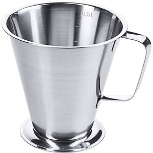 Brand Model - Pitcher di Misura in Acciaio Inox 550ml Brand Model - Pitcher di Misura in Acciaio Inox 550ml